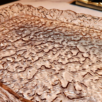 Handmade 11.42 × 7.48-inch Water Rippled Silicone Sheet for Resin Molds【Fully Customizable – Can Be Trimmed as Needed】