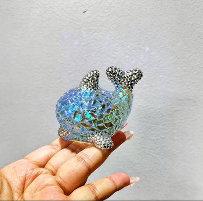 Handmade Diamond Whale Ornament Resin Mold