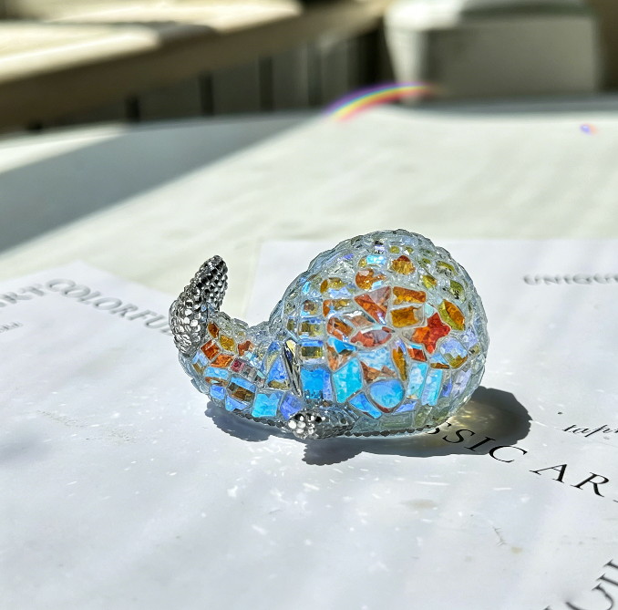 Handmade Diamond Whale Ornament Resin Mold