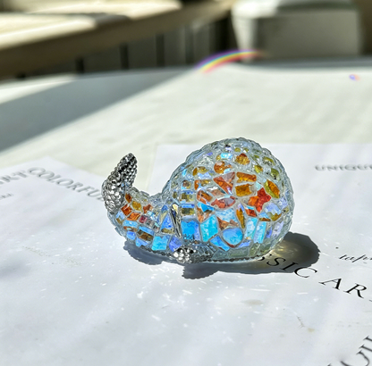Handmade Diamond Whale Ornament Resin Mold