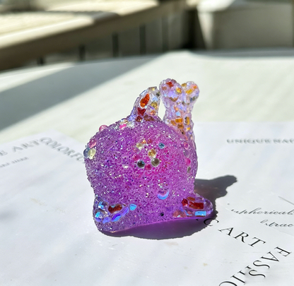 Handmade Diamond Whale Ornament Resin Mold