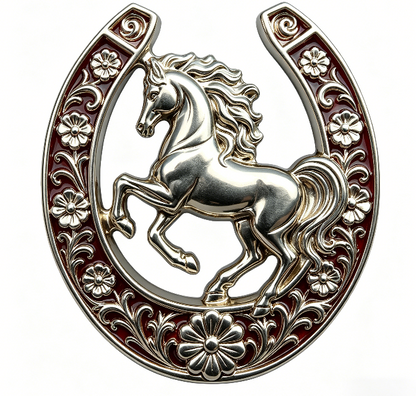 Lucky Horse Shoe Decorative Resin Mold