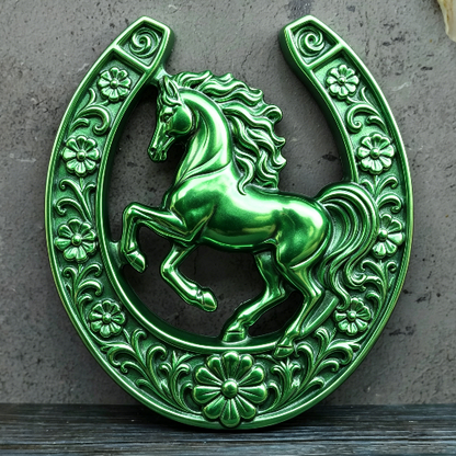 Lucky Horse Shoe Decorative Resin Mold