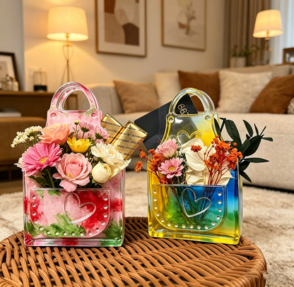 Apron Vase Gift Storage Resin Mold