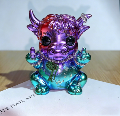 Handmade Cheeky Gesture Animal Figurine Resin Mold