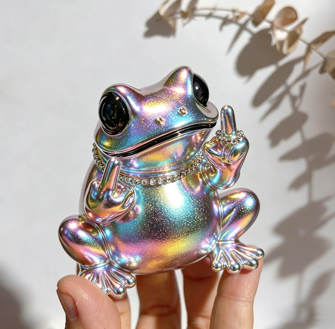 Handmade Cheeky Gesture Animal Figurine Resin Mold