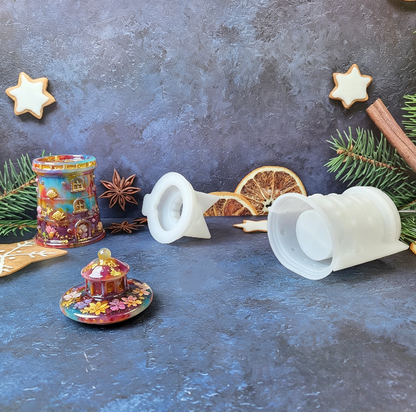 Lighthouse Storage Jars Resin Mold