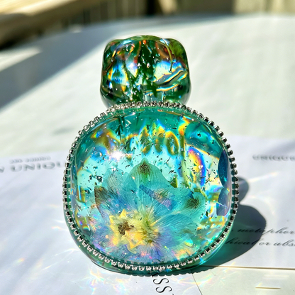 Handmade Cute “MOM” Letter Turtle Ornament Resin Mold