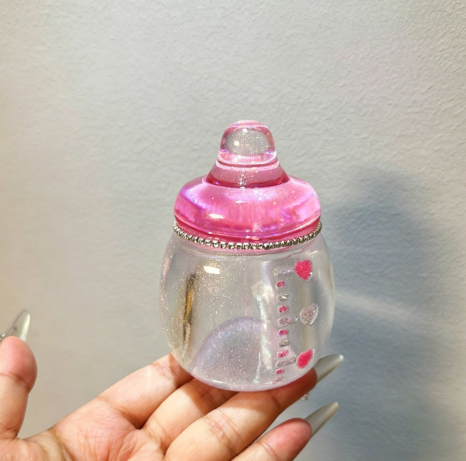 Handmade Baby Bottle Storage Jars Resin Mold