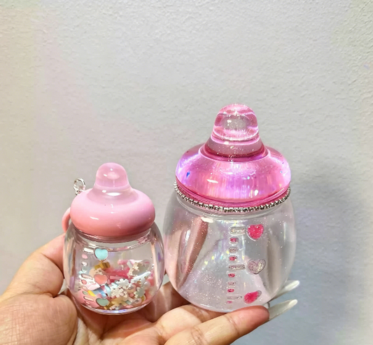Handmade Baby Bottle Storage Jars Resin Mold