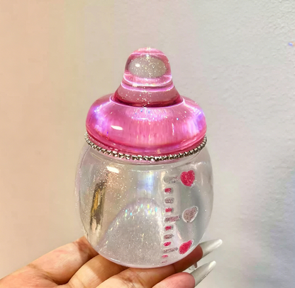 Handmade Baby Bottle Storage Jars Resin Mold