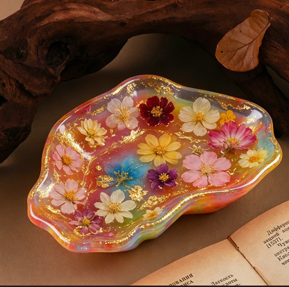 Large Irregular Storage Tray Resin Mold