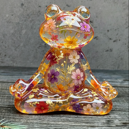 Yoga Frog Ornament Resin Mold