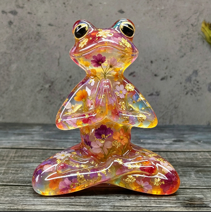 Yoga Frog Ornament Resin Mold