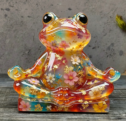 Yoga Frog Ornament Resin Mold