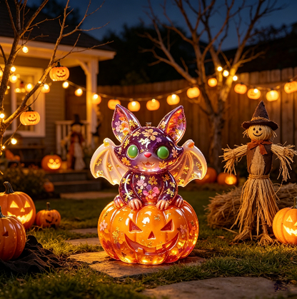 Bat & Pumpkin Ornament Resin Mold
