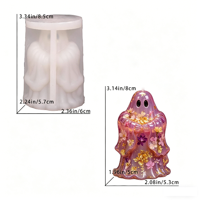 Ghost Figurine Resin Mold