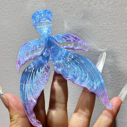 Handmade Fishtail Phone Stand Resin Mold