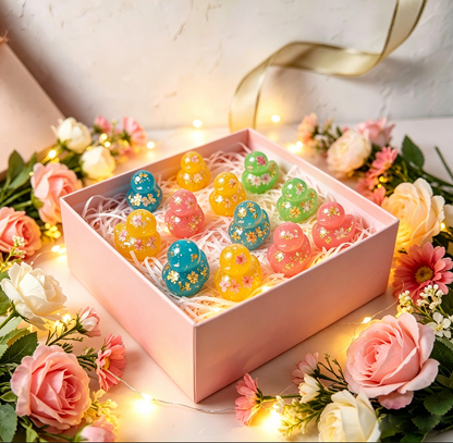 8-in-1 Cute Duck Figurine Resin Mold