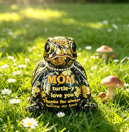 Handmade Cute “MOM” Turtle Ornament Resin Mold