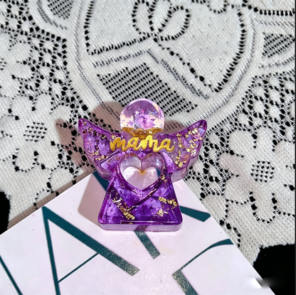 Handmade Mama Angel Hanging Resin Mold