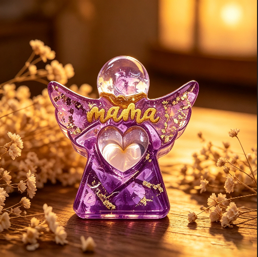 Handmade Mama Angel Hanging Resin Mold