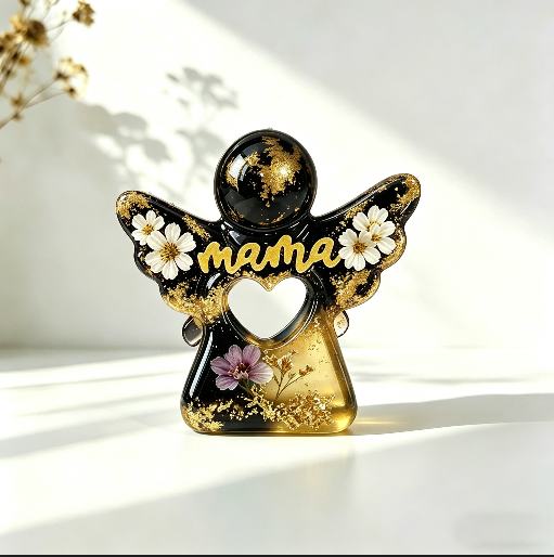 Handmade Mama Angel Hanging Resin Mold