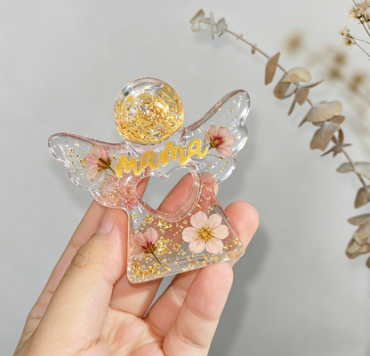 Handmade Mama Angel Hanging Resin Mold