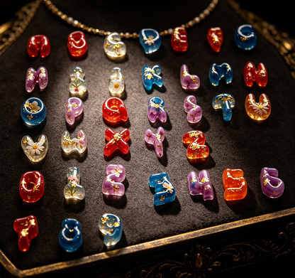 Mini Cute Alphabet & Number Decorative Resin Molds