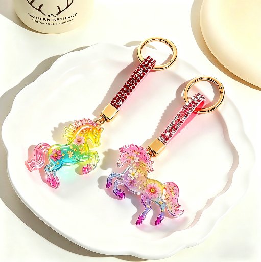 3pcs Flying Pony Figurine Resin Molds