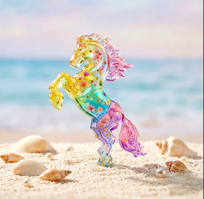 3pcs Flying Pony Figurine Resin Molds