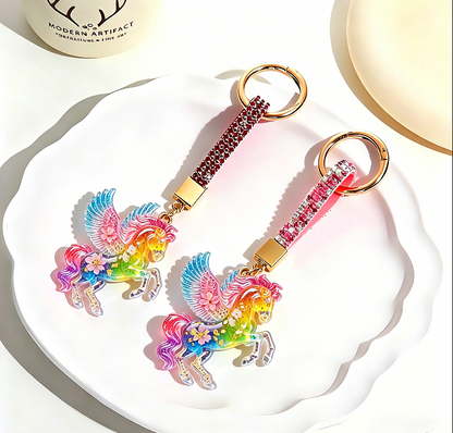 3pcs Flying Pony Figurine Resin Molds