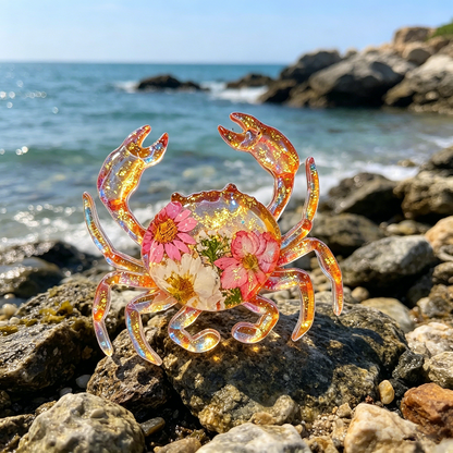 Handmade Crab Ornament Resin Mold