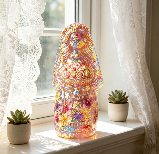 Bridal Bouquet Figurine Resin Mold