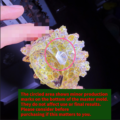 Handmade Diamond Hedgehog Figurine Resin Mold【Not for beginners】