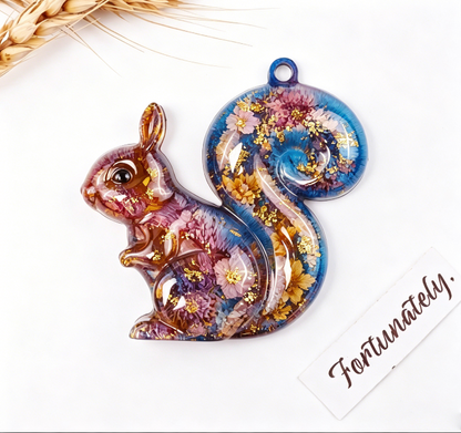 Forest Animal Hanging Ornament Resin Molds Set