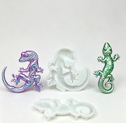 Gecko Figurine Resin Mold