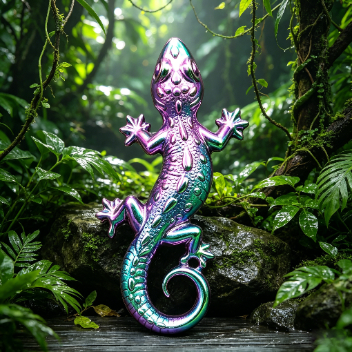Gecko Figurine Resin Mold