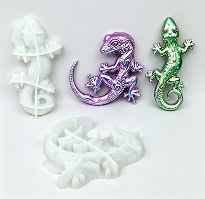 Gecko Figurine Resin Mold