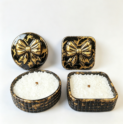 Large Bow Storage Box Resin Mold Set