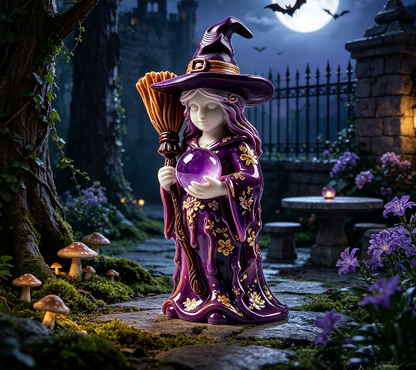 Mystic Witch Figurine Resin Mold