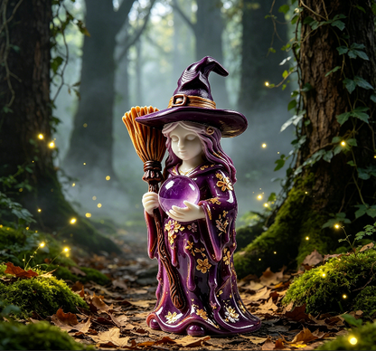 Mystic Witch Figurine Resin Mold
