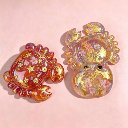 Sea Turtle Crab Storage Box Resin Mold