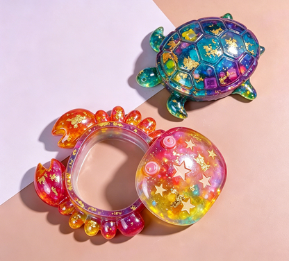 Sea Turtle Crab Storage Box Resin Mold