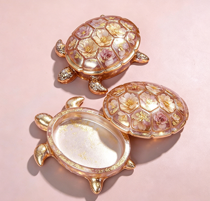 Sea Turtle Crab Storage Box Resin Mold