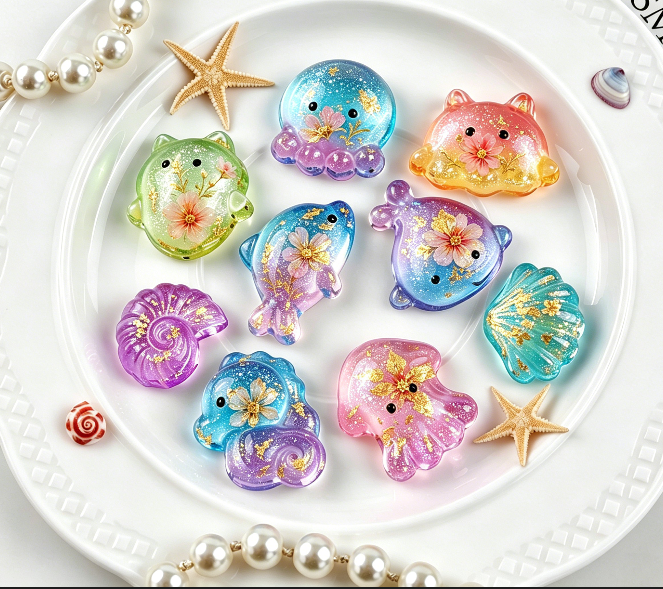 Mini Cute Ocean Animal Figurine Resin Mold
