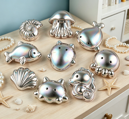 Mini Cute Ocean Animal Figurine Resin Mold