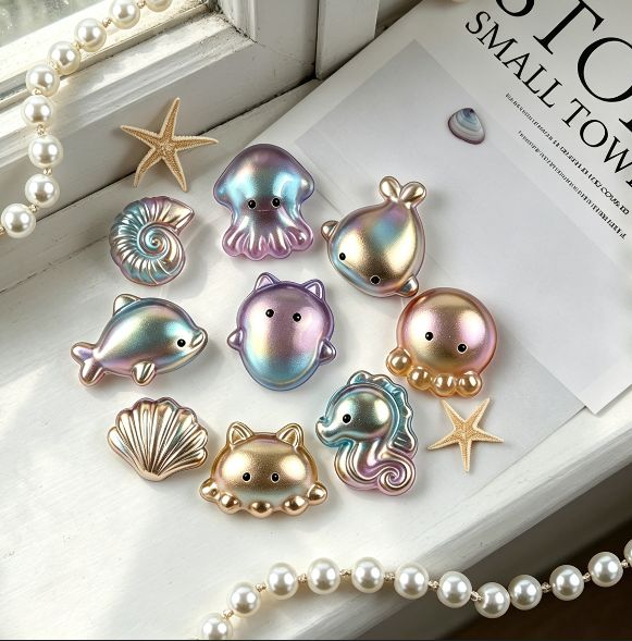 Mini Cute Ocean Animal Figurine Resin Mold