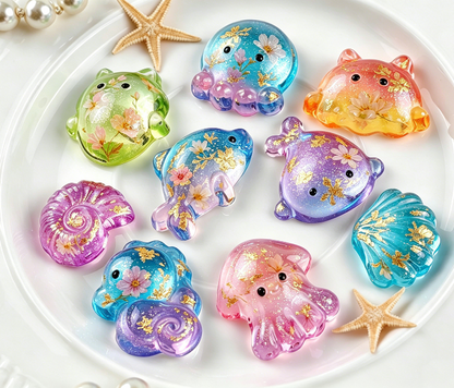 Mini Cute Ocean Animal Figurine Resin Mold
