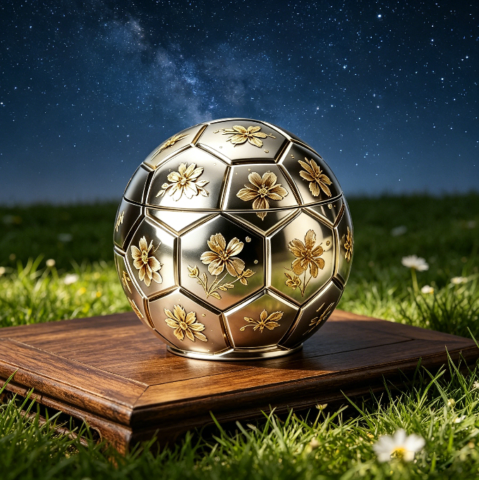 Soccer Ball Storage Jar Resin Mold